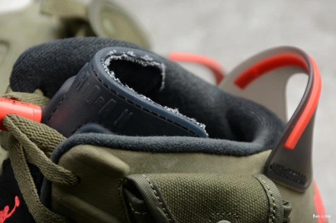 Cheap BK olive travis jordan scott 6 air cn1084-200 cactus medium jack 1112